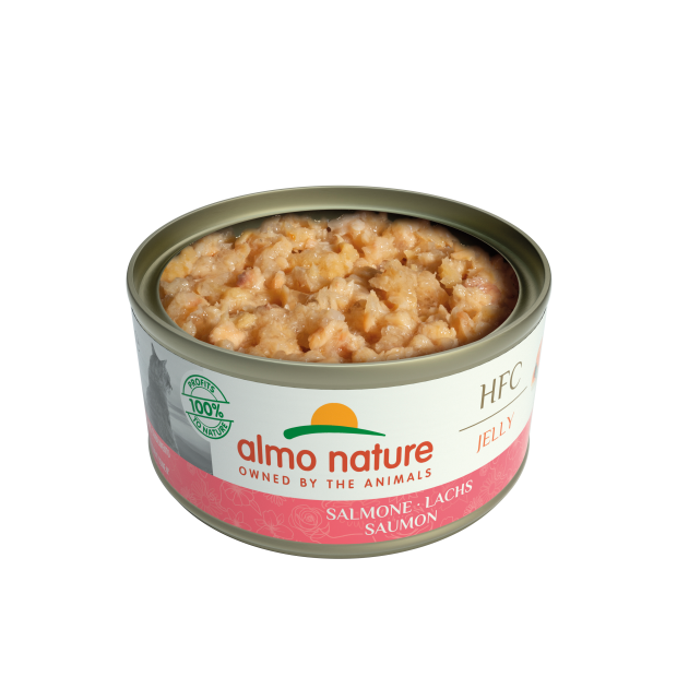 HFC 70g Jelly saumon ouverte
