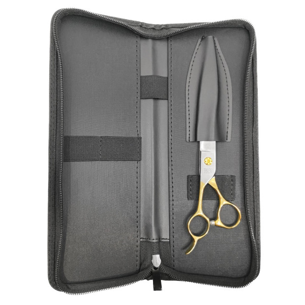 Ciseaux droits pleins gauchers ligne Janita Plunge Tauro Pro Line