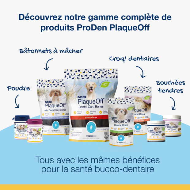 Proden PlaqueOff : tartre, gingivite, mauvaise haleine