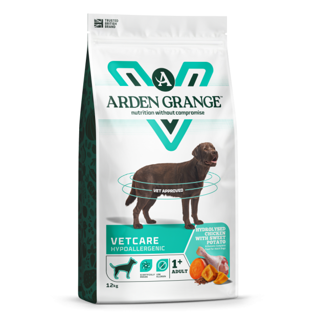Croquettes-VetCare-Hypoallergenic-Arden-Grange-12kg-3/4