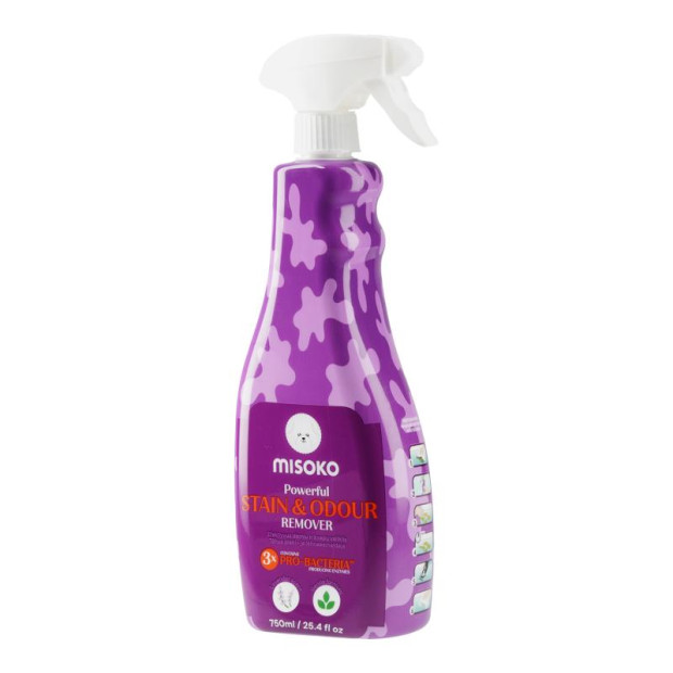 Spray Nettoyant Enzymatique Anti-Odeurs & Anti-Taches MISOKO