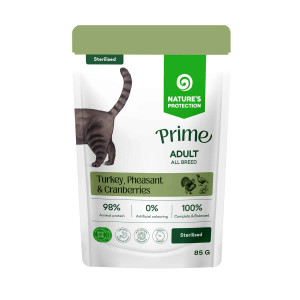 Pâtée prime pour chat stérilisé Nature's Protection