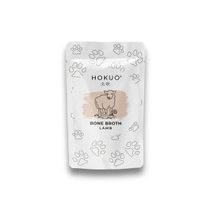Bouillon d'Os Naturel Hokuō pour Chiens et Chats - Agneau, Poulet, Poisson