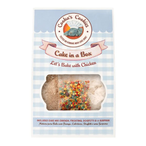 Mélange pour Gâteau d'Anniversaire au Poulet pour chiens