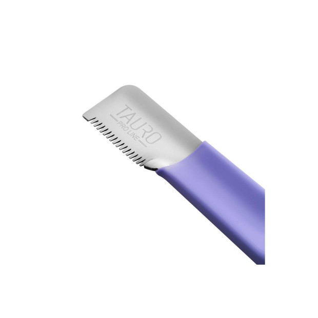 Couteaux à Trimer en Acier Inoxydable Tauro Pro Line | Set de Toilettage