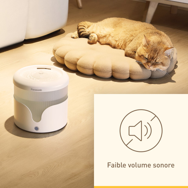 Fontaine à Eau Panasonic CP-JNW01CW 1.9L Silencieuse et Filtrée