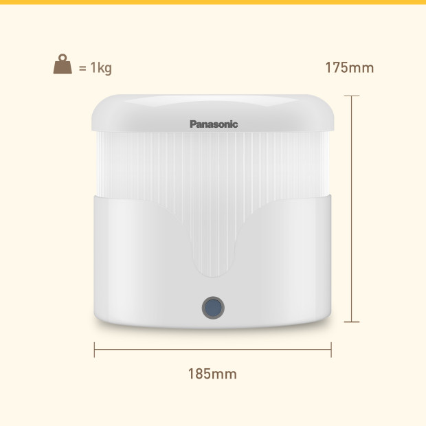 Fontaine à Eau Panasonic CP-JNW01CW 1.9L Silencieuse et Filtrée