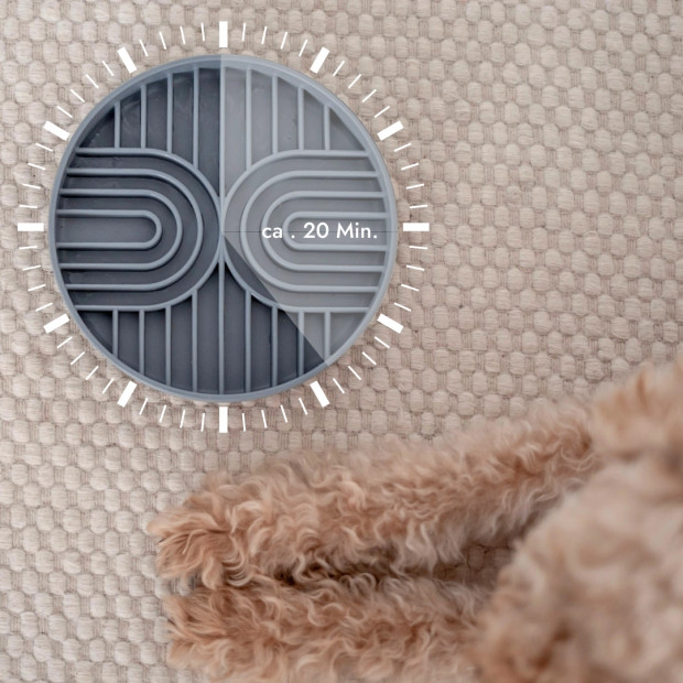 Bol Anti-Glouton Chien en Silicone sans BPA Lovin'Dog