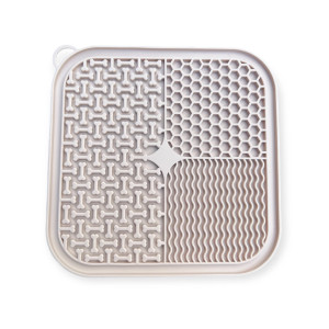 Tapis de léchage lickmat 20x20cm avec ventouses LOVIN'DOG