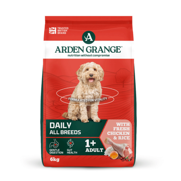 Croquettes Adulte et Mini au poulet frais Arden Grange