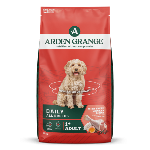 Croquettes Adulte et Mini au poulet frais Arden Grange