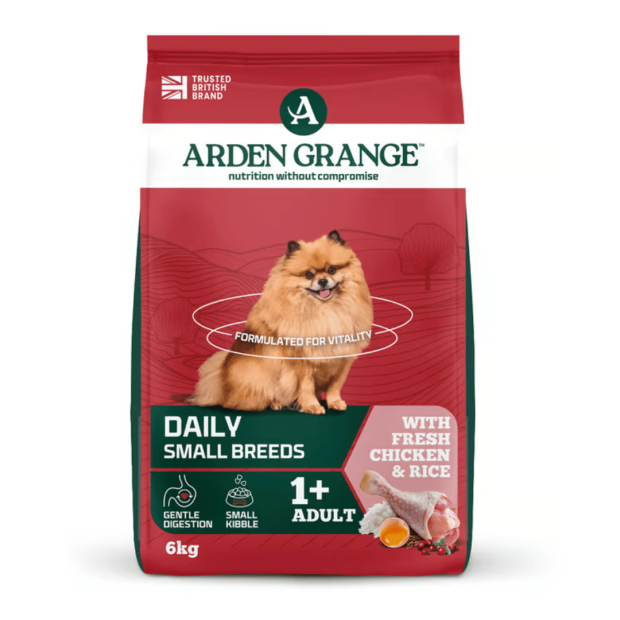 Croquettes Adulte et Mini au poulet frais Arden Grange