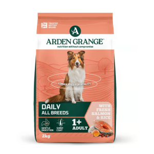 Croquettes Adulte au Saumon frais et riz Arden Grange