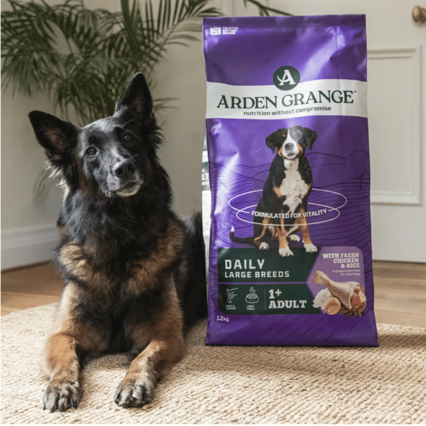 Croquettes Adulte Grandes Races Arden Grange au poulet