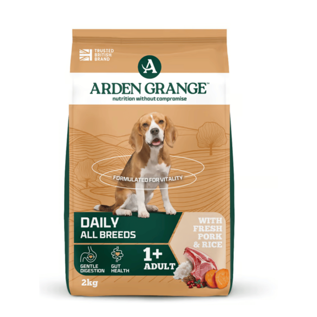 Croquettes Adulte riche en porc frais Arden Grange