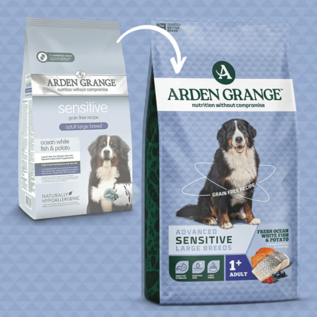 Croquettes Adulte Sensible Grande race Arden Grange