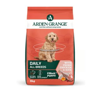 Croquettes Puppy Junior Arden Grange (petites et moyennes races)