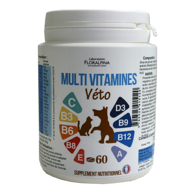 Multi vitamines véto