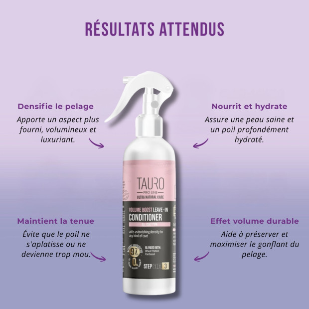 Spray conditionneur Volume Boost Tauro Pro Line