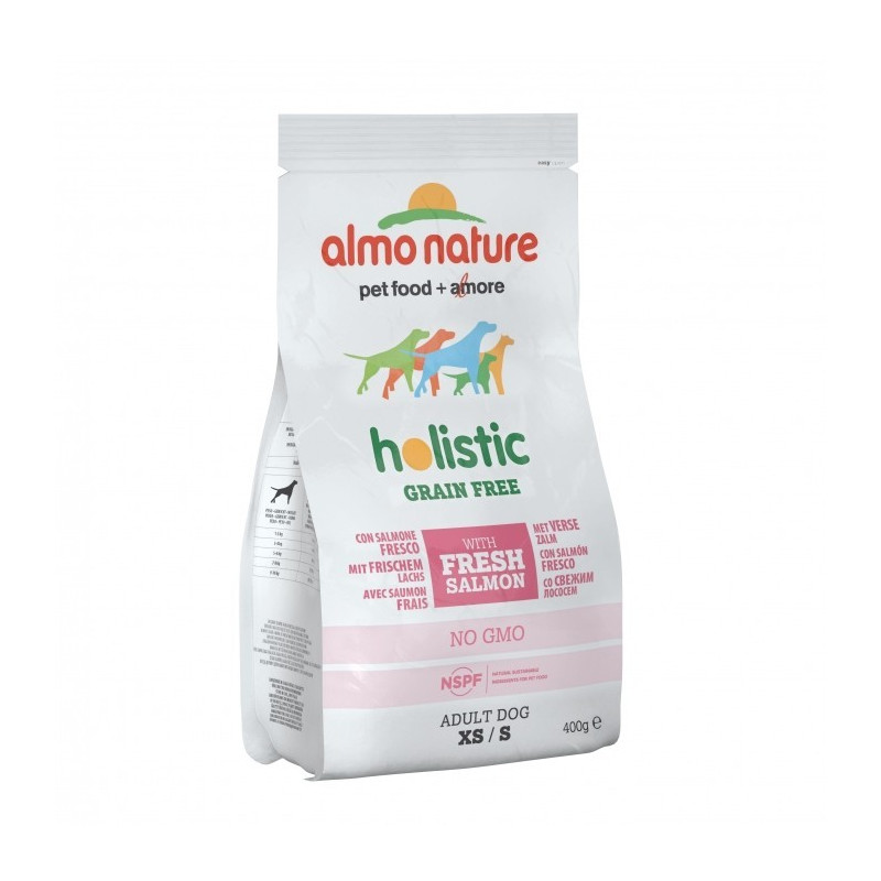 Croquettes pour chiens sans céréales (Grain Free) Hollistic Almo Nature