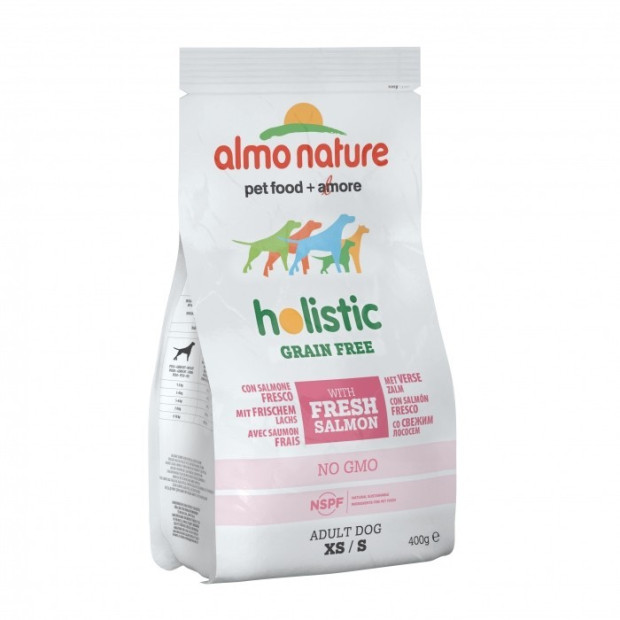 Croquettes pour chiens sans céréales (Grain Free) Hollistic Almo Nature