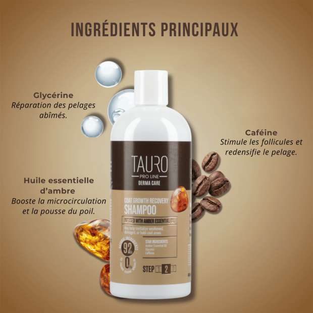 Shampoing Derma Care Régénérateur Tauro Pro Line