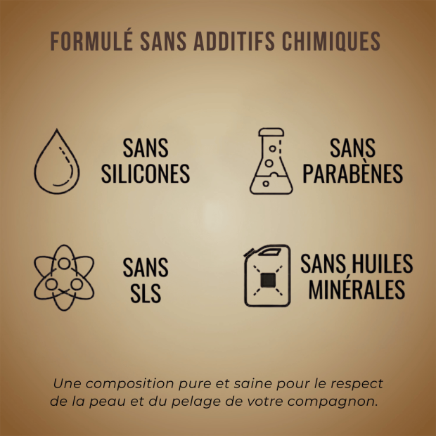 Shampoing à l'ambre peaux sèches - Tauro Pro Line