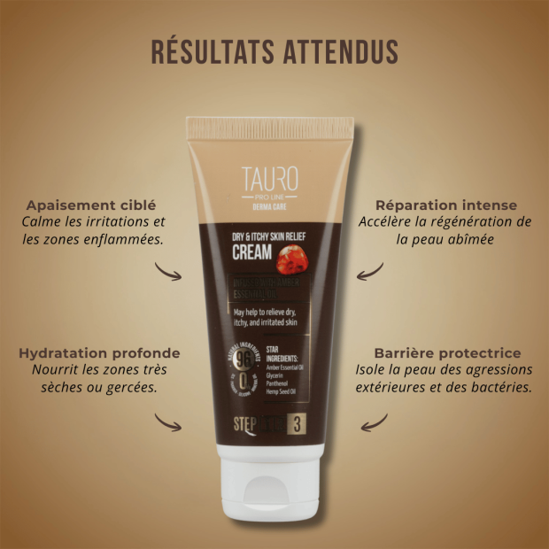 Crème apaisante peau sèche chien & chat Tauro Pro Line