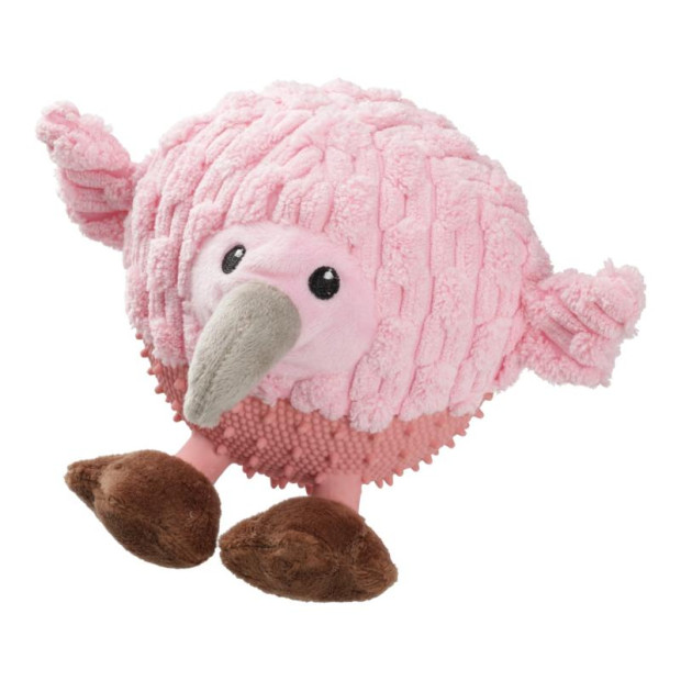 Jouet-pour-chien-oiseau-rose-peluche-17cm-misoko