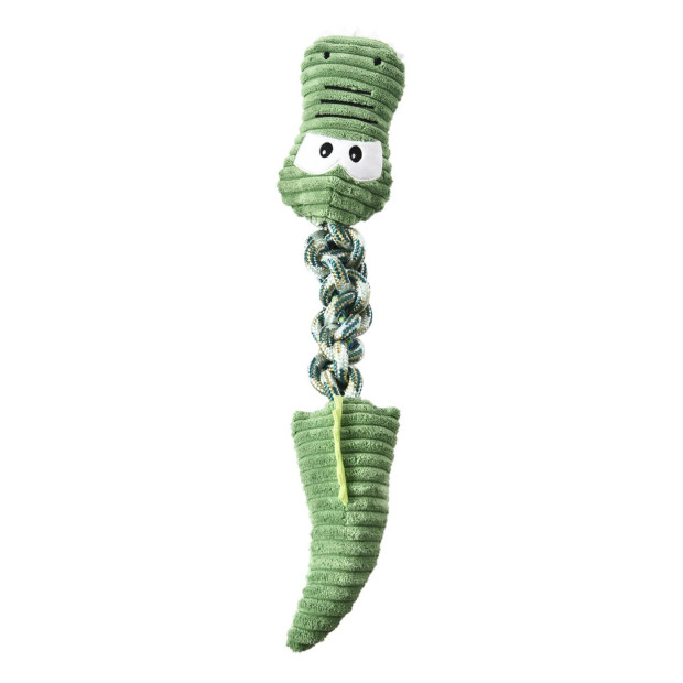 Jouet-extensible-en-peluche-pour-chien-Crocodile-Misoko-46,5cm