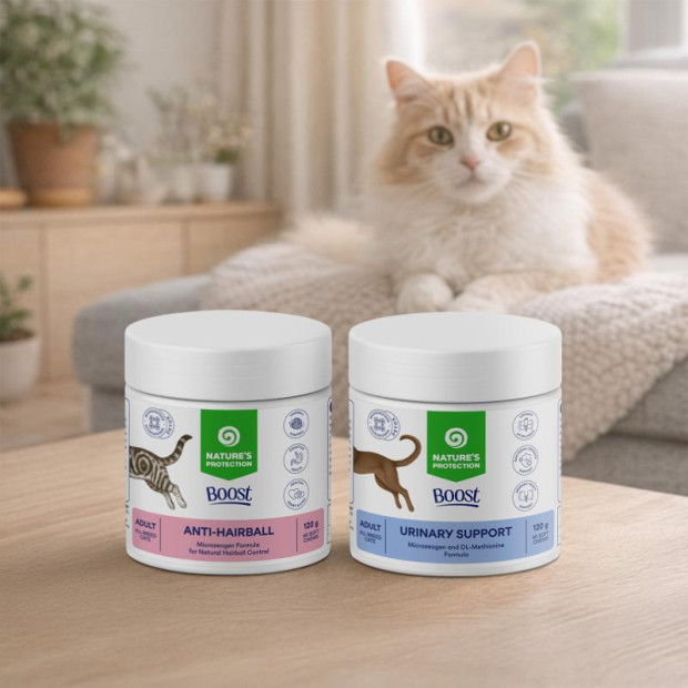 Soft Chews Boost Anti Boules de Poils Chat Nature's Protection