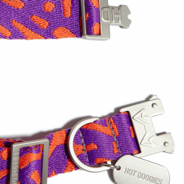 Collier Chien Éco-Responsable Poppy Sunrise Hot Doggies