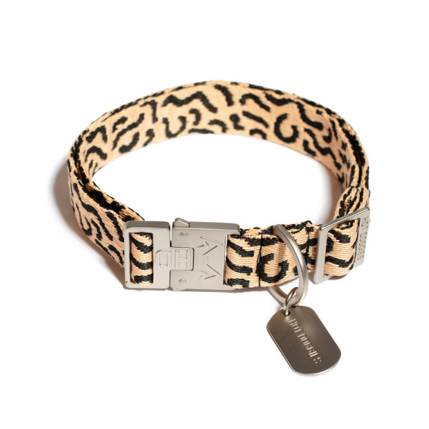 Collier Chien Éco-responsable Coco Noir Hot Doggies