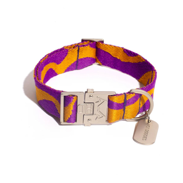 Collier Chien Écoresponsable Bonny Plum Hot Doggies