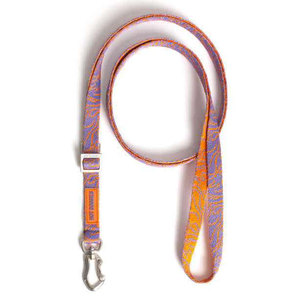 Laisse Mains Libres Chien Lily Coral Hot Doggies