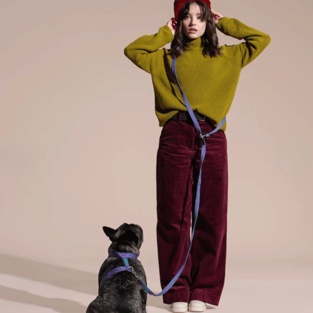Laisse Mains Libres Chien Lola Groove Hot Doggies