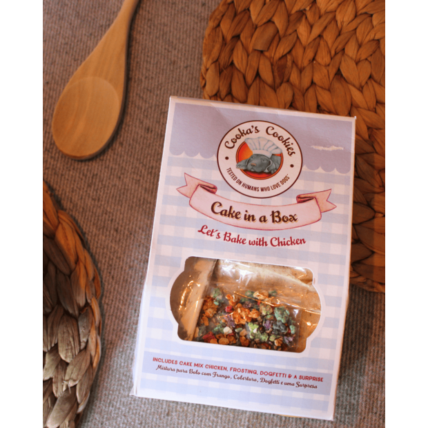 Kit Gâteau Anniversaire Chien | Poulet et Super-Aliments