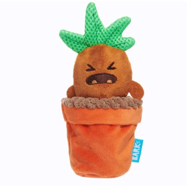 Peluche Mandragore Harry Potter pour chien avec son pot en peluche