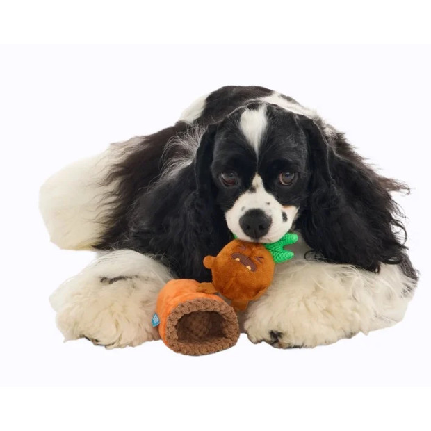 Peluche Mandragore Harry Potter pour chien avec son pot en peluche