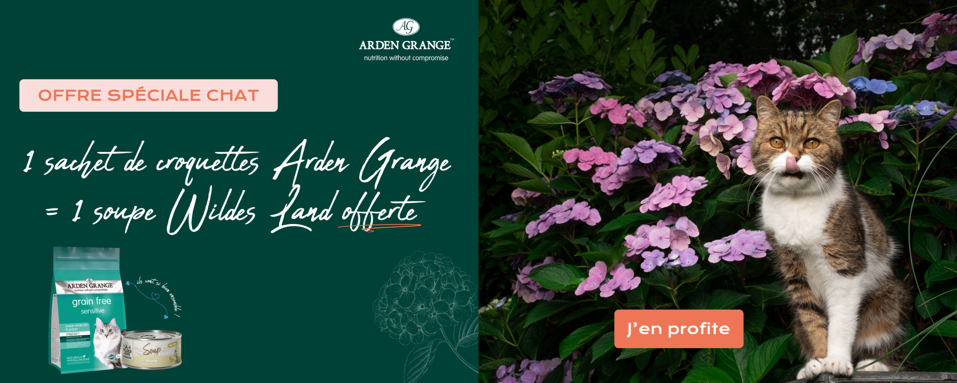 Offre Arden Grange Chats