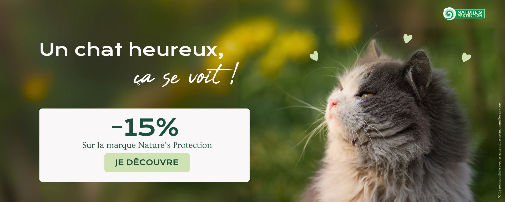 Nature's Protection -15% (chats)