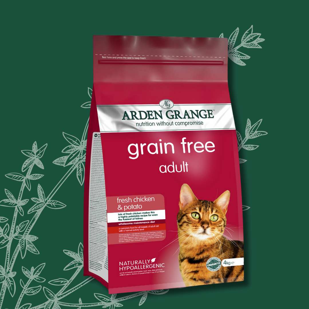 Croquettes chat Adulte au poulet frais Arden Grange
