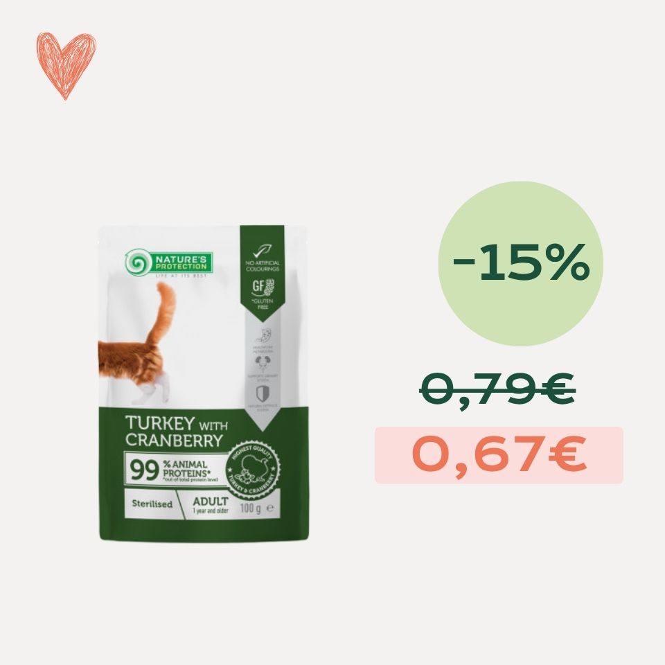 Sachet stérilisé chat Nature's Protection